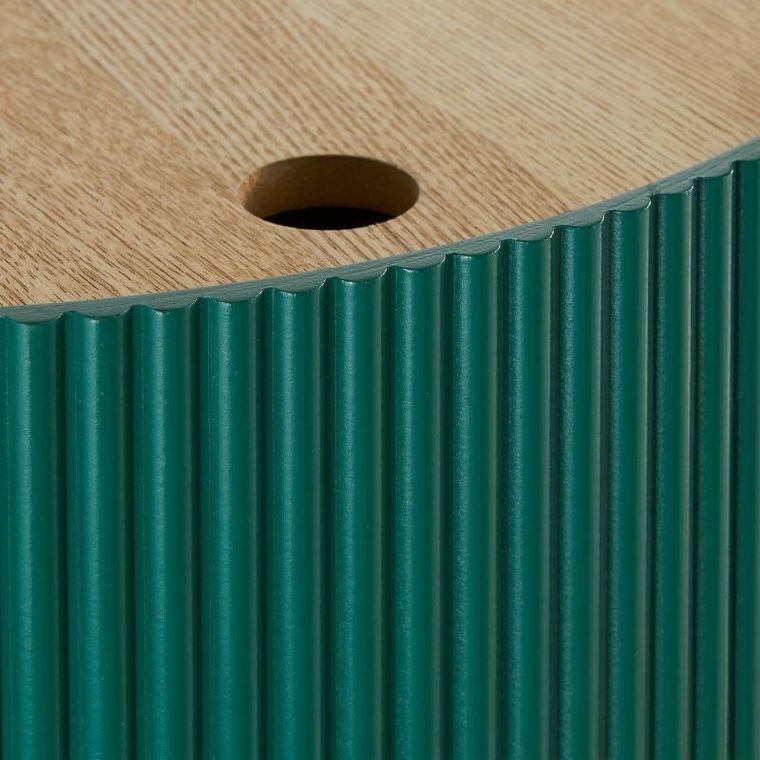 Atmosphera, Enola, stolik kawowy ze schowkiem, okrągły, średnica 38,5 cm