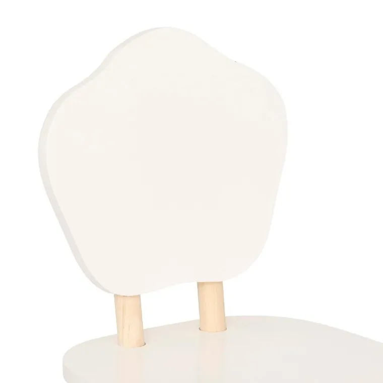 Atmosphera for kids, Fjella, krzesełko dziecięce, drewniane nogi