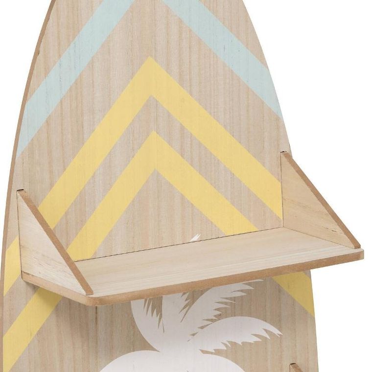 Atmosphera for kids, półka na książki dla dzieci w kształcie deski surfingowej, Australie, wys. 112 cm