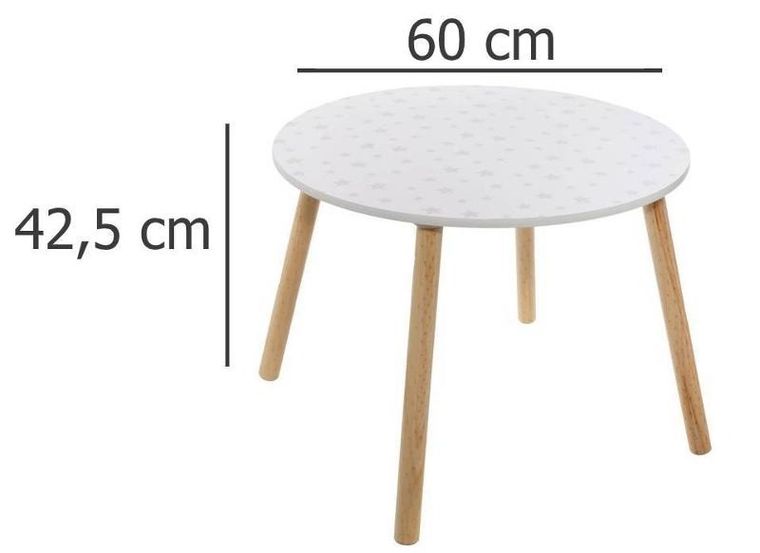 Atmosphera for kids, stolik dla dzieci, 60 cm
