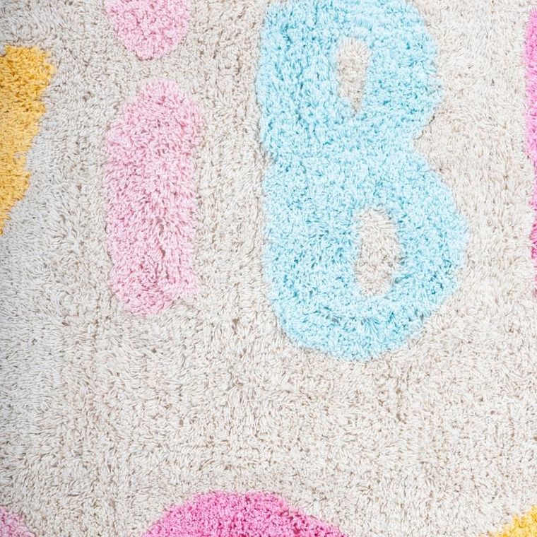 Atmosphera for kids, Vibe, dywan do pokoju dziecięcego, tuftowana bawełna, 100-150 cm