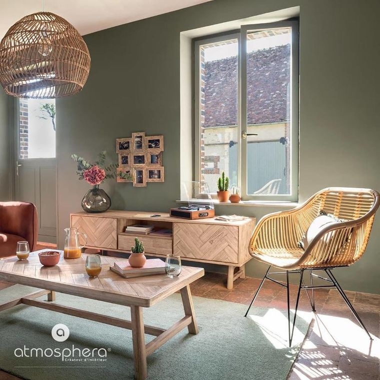 Atmosphera, fotel rattanowy do salonu, Koeta