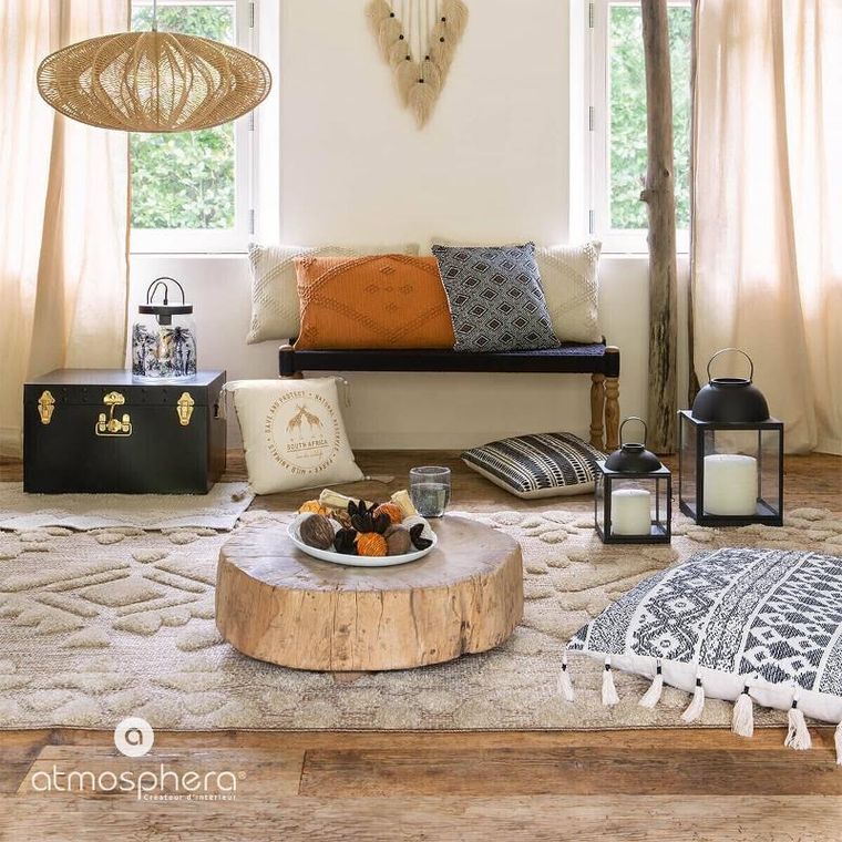 Atmosphera, Hanae, mata z trójwymiarowym wzorem, 150-230 cm