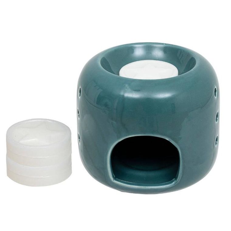 Atmosphera, kominek do wosku ceramiczny + 5 wosków zapachowych