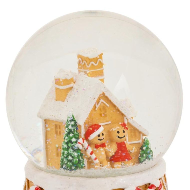 Atmosphera, kula śnieżna, domek z piernika, 10 cm