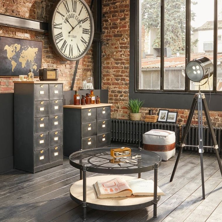 Atmosphera, lampa podłogowa na 3 nogach, wys. 152 cm, brązowa