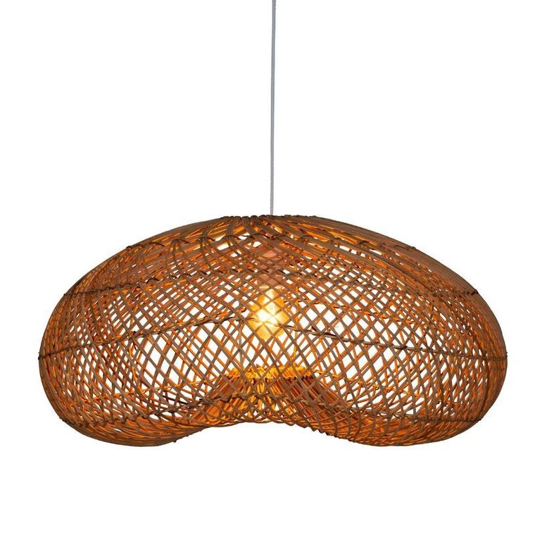 Atmosphera, lampa rattanowa, sufitowa, ø 68 cm