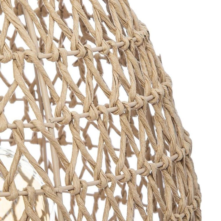 Atmosphera, lampa stołowa, z ażurowym kloszem, Etel, 35,5 cm