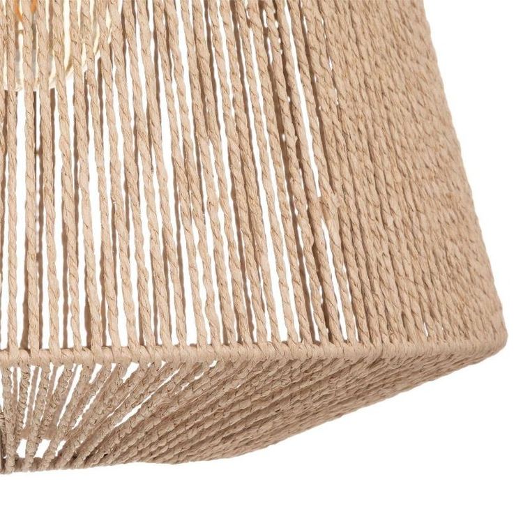 Atmosphera, lampa wisząca z plecionki, Jily, metal, ø 48 cm