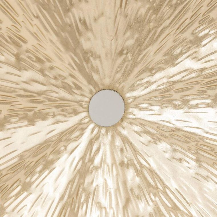 Atmosphera, Leslie, metalowe dekoracje ścienne, złote, 3 szt.