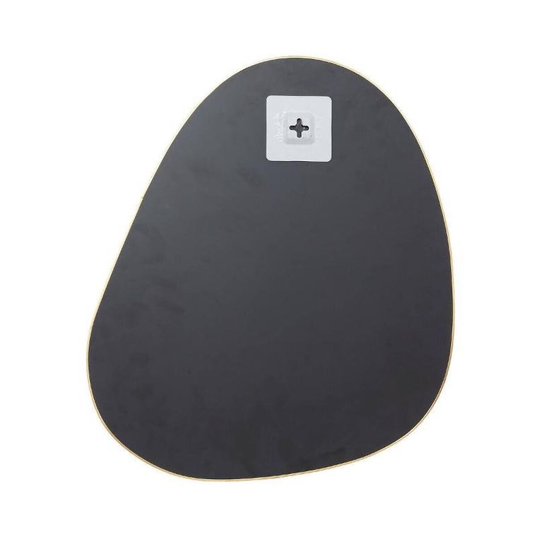 Atmosphera, Lida, lustra o nieregularnych kształtach, w złotych ramach, 3 szt.