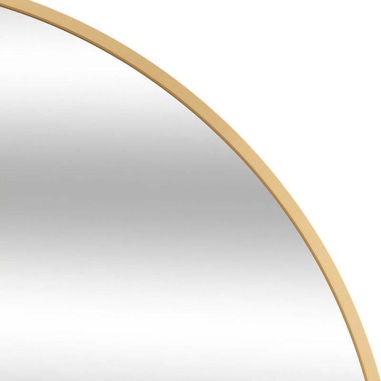 Atmosphera, lustro okrągłe w metalowej ramie, Ow, ø 70 cm