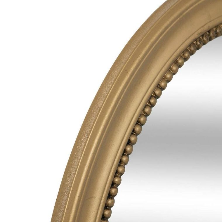 Atmosphera, lustro w złotej, zdobionej ramie, Victoria, w ludwikowskim stylu, 53-40 cm