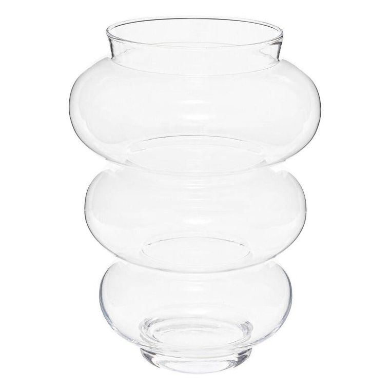 Atmosphera, Matali, wazon szklany, podwójny, 36 cm