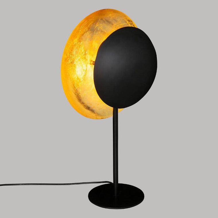 Atmosphera, metalowa lampa stołowa, Estee, 57 cm