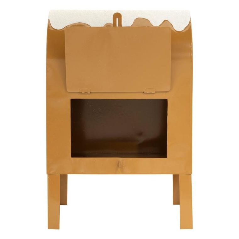 Atmosphera, metalowa skrzynka na listy do mikołaja, 34 cm