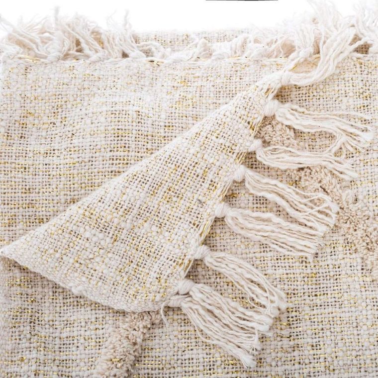 Atmosphera, narzuta na łóżko, Slub, 130-180 cm, beżowa