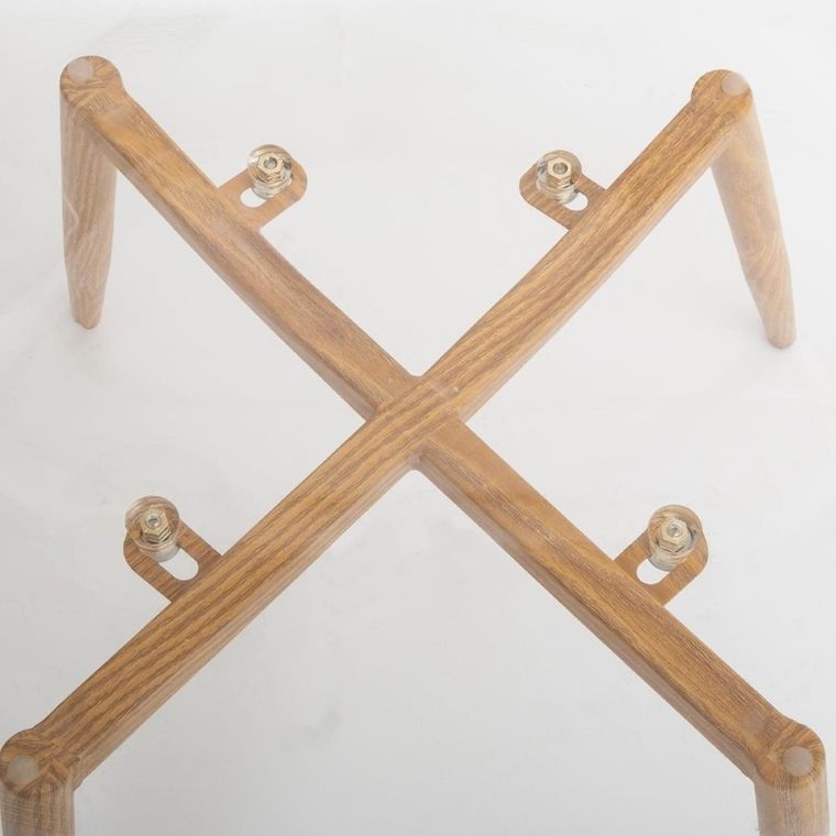 Atmosphera, nowoczesne krzesło do jadalni, Taho, białe