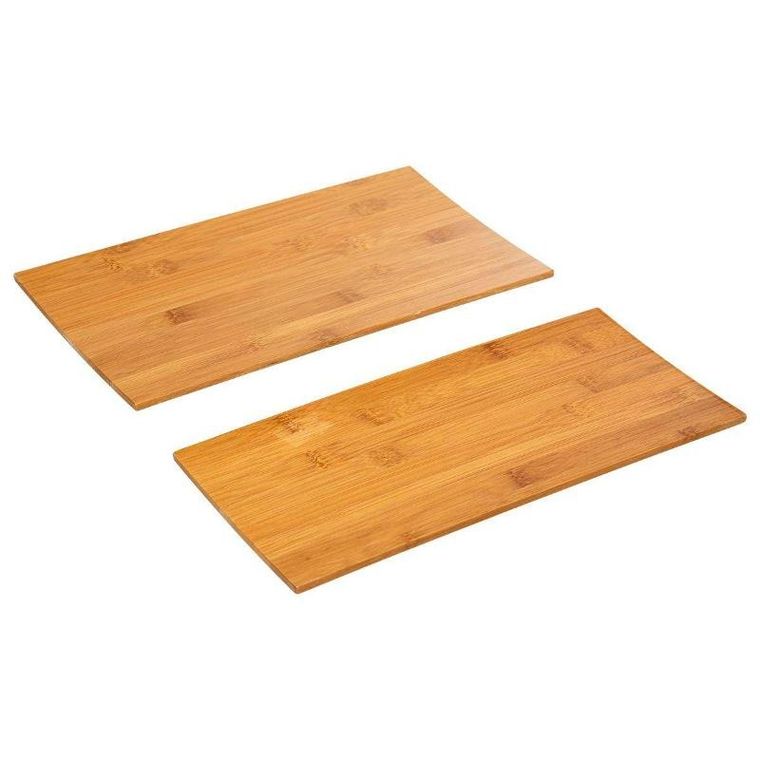 Atmosphera, organizer na korespondencję, bambus/metal, 20-14-29 cm