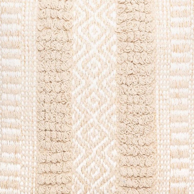 Atmosphera, ozdobna poduszka, Cot Sand, bawełniana, boho, 40-40 cm