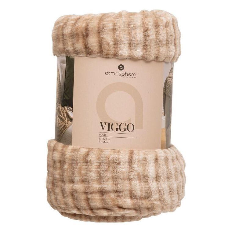 Atmosphera, pled polarowy, Flan, 125-150 cm