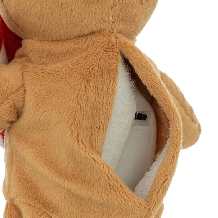 Atmosphera, pluszak świąteczny, w kształcie piernika, ruchomy