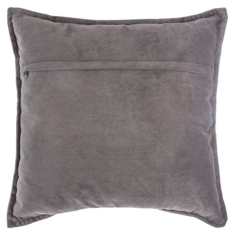 Atmosphera, poduszka dekoracyjna, ozdobna, 45-45 cm, antracyt