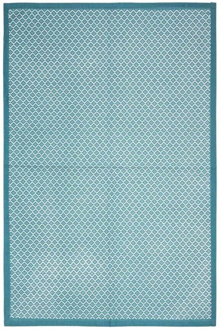 Atmosphera, ręczniki kuchenne z printem, 45-70 cm, 3 szt., niebieskie