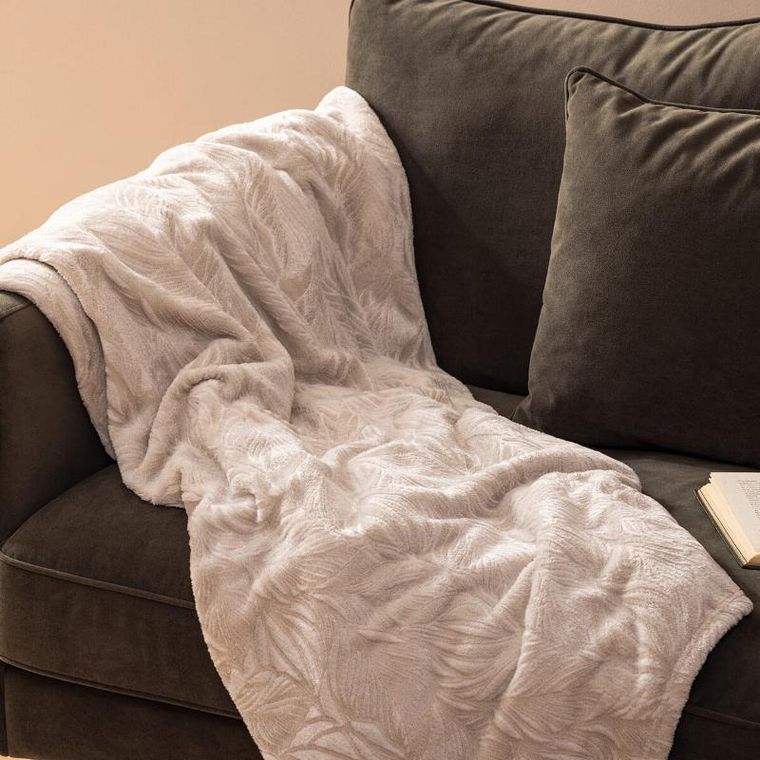 Atmosphera, Ryo, koc we wzór liści, 180-230 cm