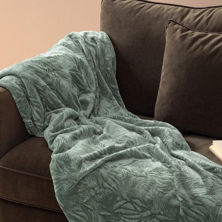 Atmosphera, Ryo, koc we wzór liści, 180-230 cm