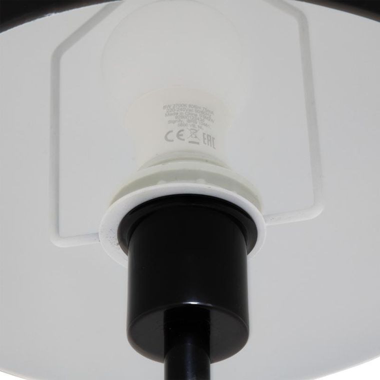 Atmosphera, Savio, lampa podłogowa grzybek, metalowa, 140 cm