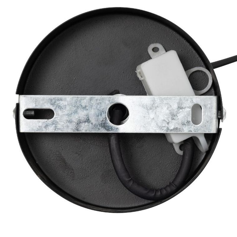 Atmosphera, Savio, lampa sufitowa z metalowym kloszem, 27 cm