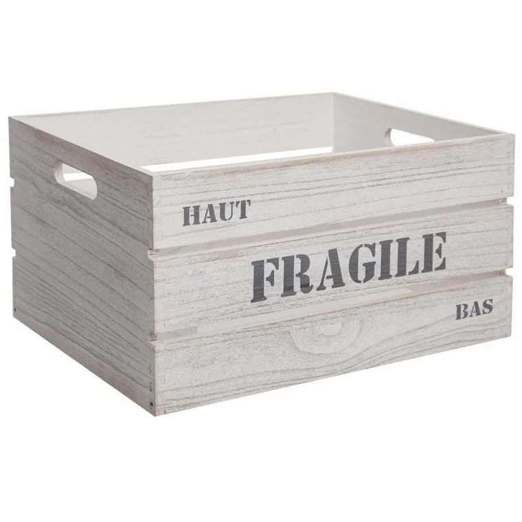 Atmosphera, skrzynki do przechowywania, 6 szt., drewniane