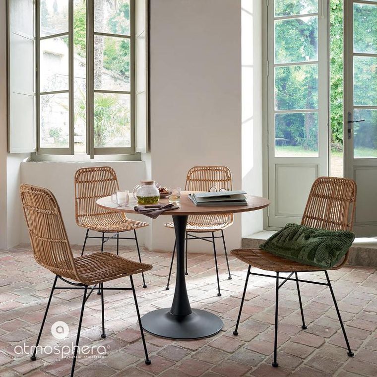 Atmosphera, stół do jadalni, okrągły, Elias, Ø 100 cm