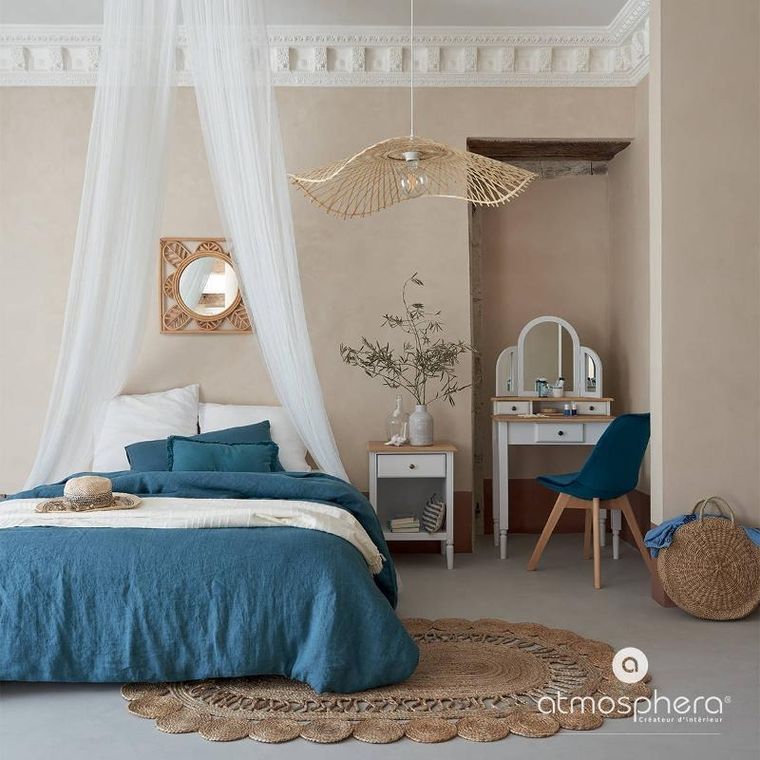 Atmosphera, stolik nocny z szufladą, Solen, wys. 61 cm