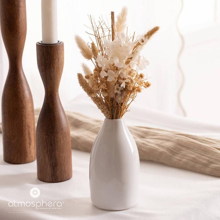 Atmosphera, suszone kwiaty w wazonie, 25 cm
