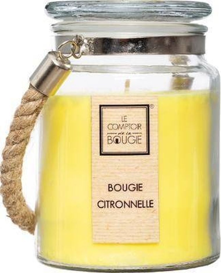 Atmosphera, świeca zapachowa odstraszająca komary, Citronella, 500 g