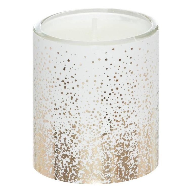 Atmosphera, świece zapachowe ze złotymi zdobieniami, 3 szt.