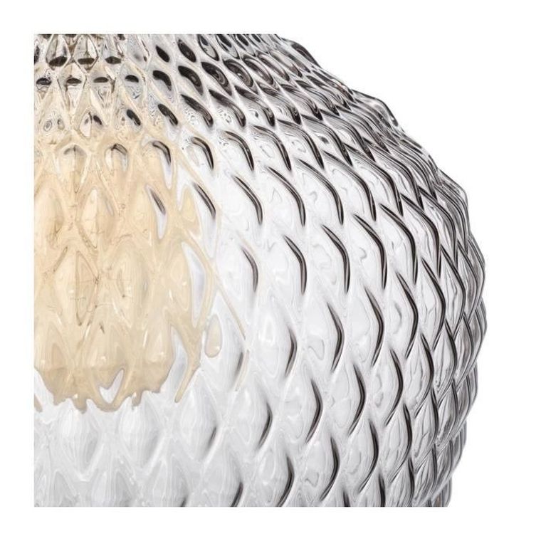 Atmosphera, szklana lampa sufitowa, Omaha, 25 cm, transparentny