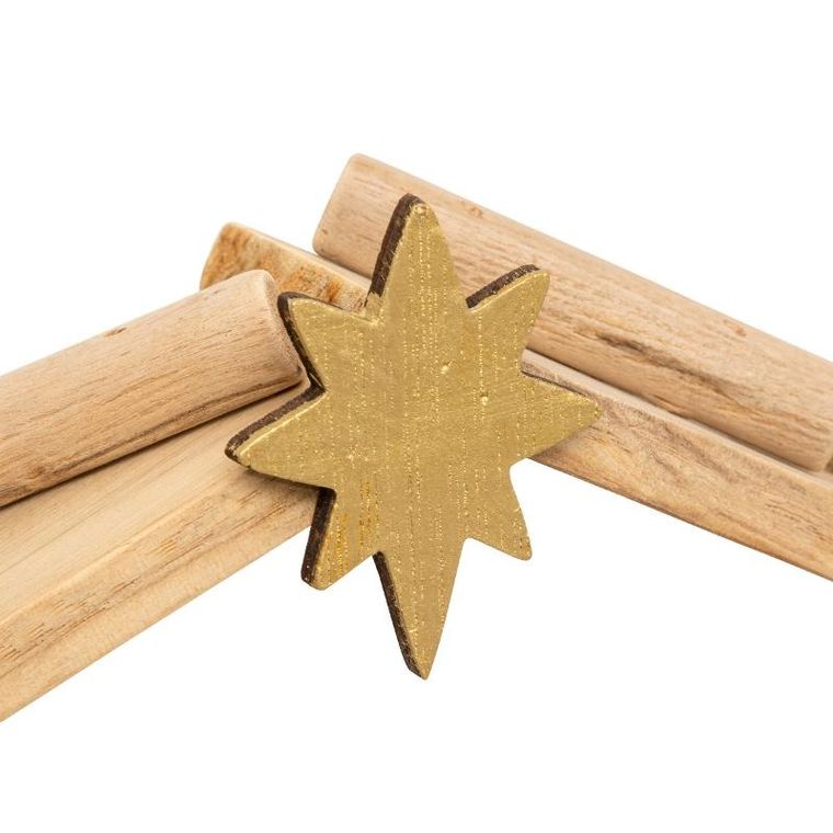 Atmosphera, szopka bożonarodzeniowa, 7 figurek, 30-18 cm