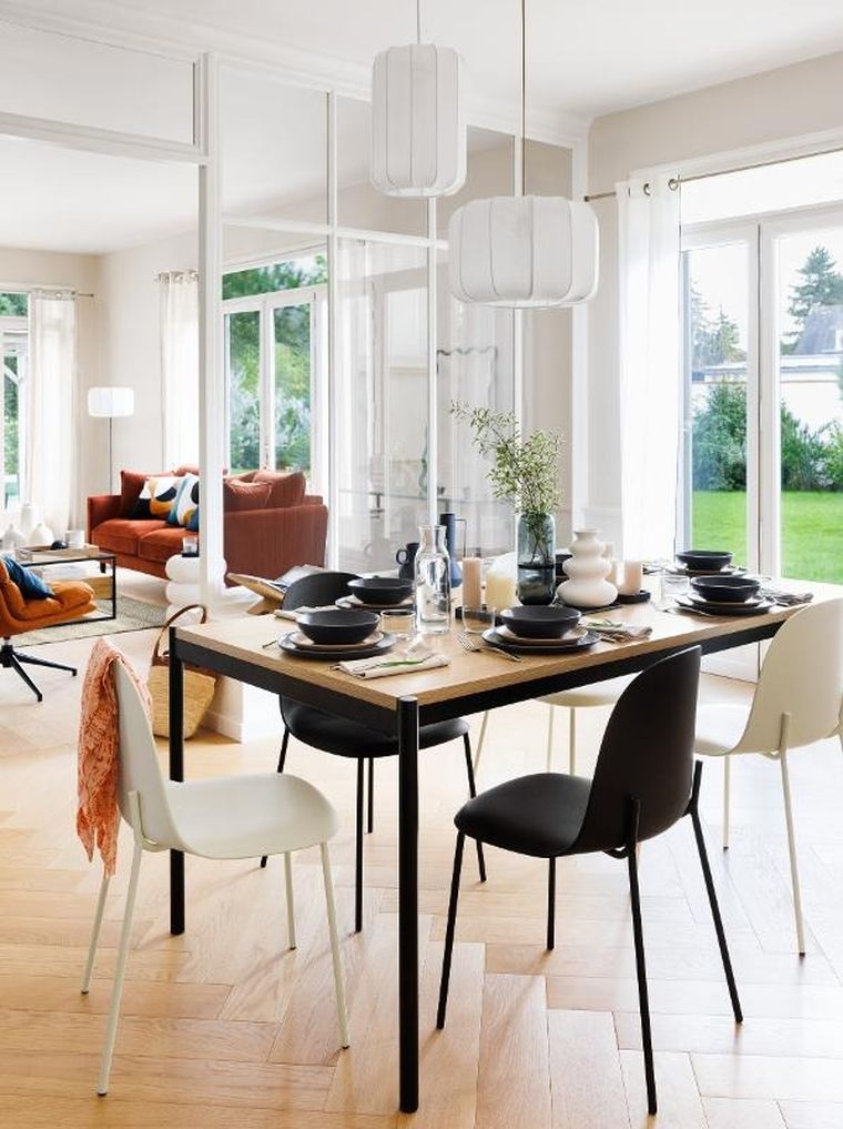 Atmosphera, Tobie, lampa sufitowa z bawełnianym kloszem, 35 cm