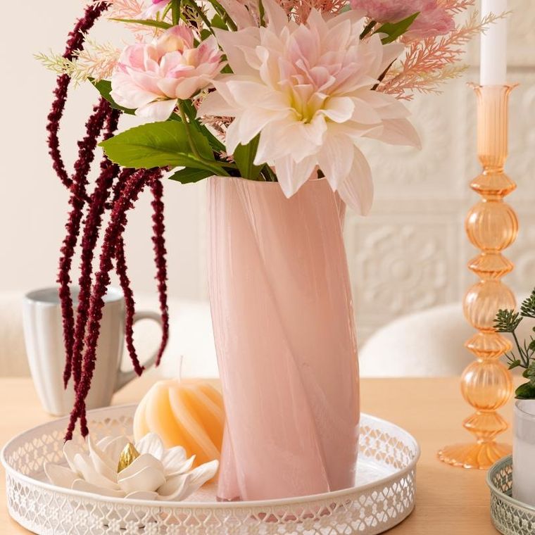 Atmosphera, Wild Romance, szklany wazon, 10,5 cm