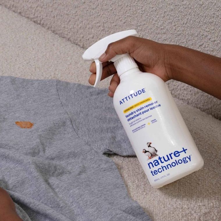 Attitude, odplamiacz do tkanin, o zapachu cytrusowym, 800 ml