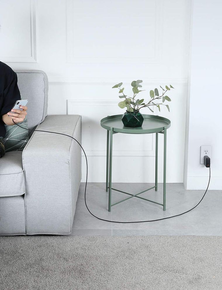 Aukey, nylonowy kabel USB C - Lightning, 2 m