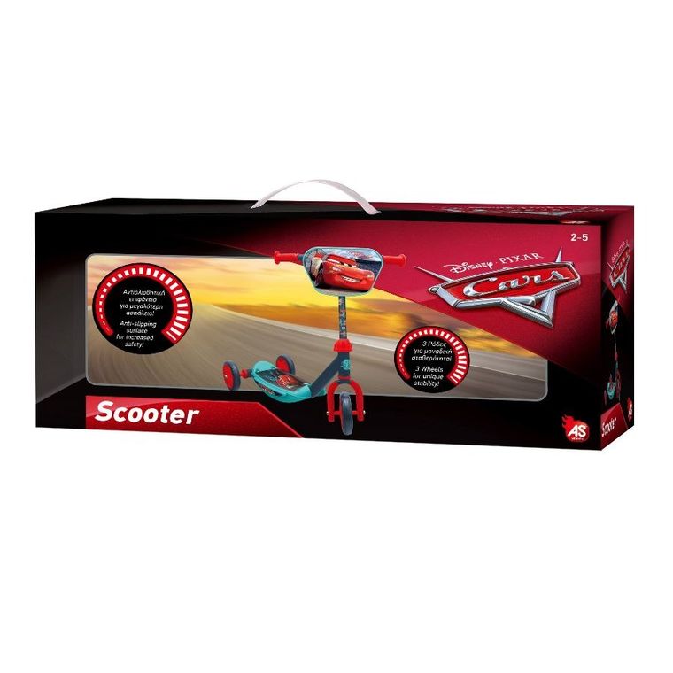 Auta, hulajnoga 3-kołowa