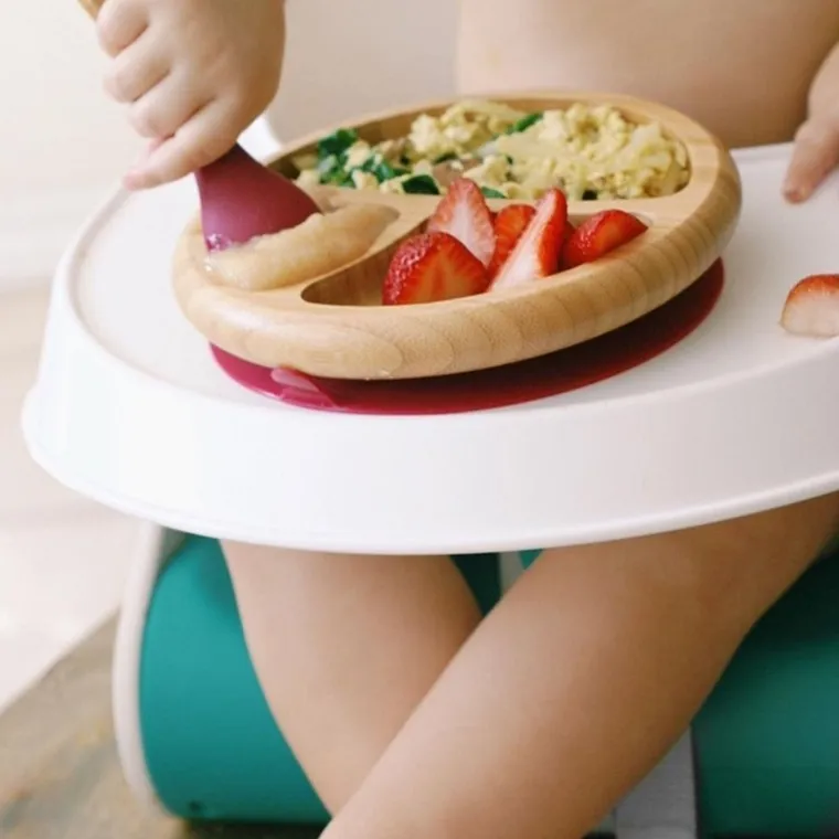 Avanchy, Baby, zestaw bambusowych łyżeczek, 6m+, Pink, 5 szt.