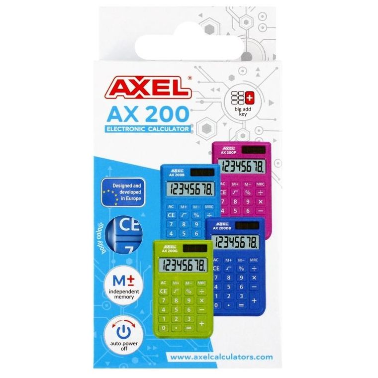 Axel, kalkulator, AX-200B