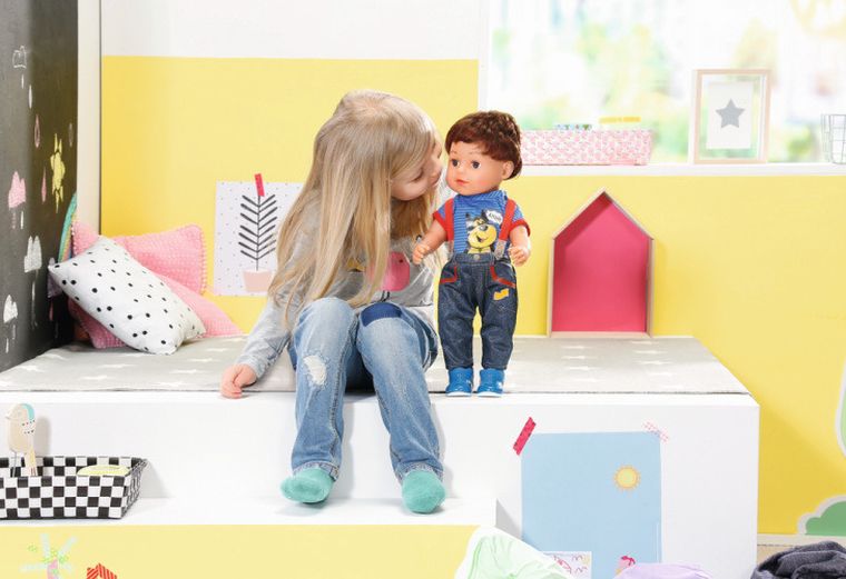 Baby Born, Braciszek, lalka interaktywna, 43 cm