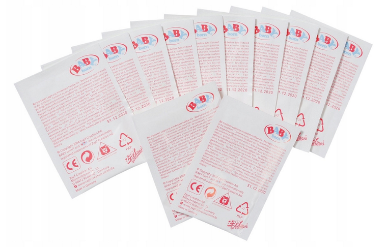 Baby Born, jedzenie dla lalki, 12 szt.