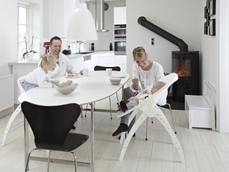 Baby Dan, Angel 3w1, łóżeczko, leżaczek i krzesełko